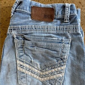 BKE Faded Blue Denim Jeans